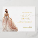 Search for glam bridal shower invitations Blush pink
