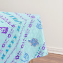 Search for hanukkah tablecloths Magen david