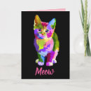 Search for meow cards Kitten