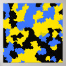 Search for black designs posters Yellow