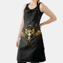 Search for black skull aprons Vintage