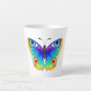 Search for rainbow butterfly mugs Multicolor