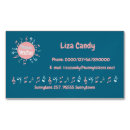 Search for teacher magnetic business cards Music