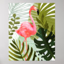 Search for flamingo posters Tropical bird