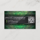 Search for computer chip business cards Circuits