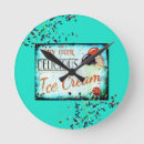 Search for ice cream cones clocks Blue