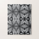 Search for black and white abstract art puzzles Geometric