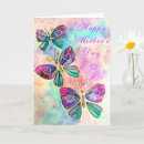 Search for flying butterfly cards Purple