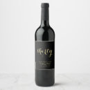 Search for wine labels Black and gold