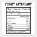 Search for flight attendant stickers Aeroplane