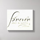 Search for wedding vow canvas prints Calligraphy