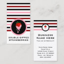 Search for chocolate strawberries business cards Catering
