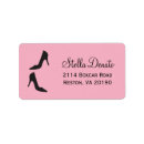 Search for heels return address labels Black