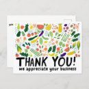Search for food thank you cards Modern