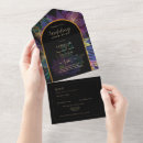 Search for purple vow renewal wedding invitations Gold