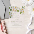 Search for spring daisy invitations Boho chic