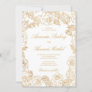Search for gold foil Floral