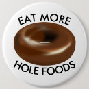 Search for funny chocolate badges Doughnut