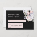 Search for dramatic rsvp cards Watercolor flowers