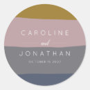 Search for gold striped wedding stickers Elegant