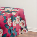 Search for red rose tablecloths Roses
