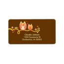 Search for cute owl return address labels Party
