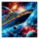 Search for intergalactic posters Space