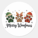 Search for dog family stickers Santa