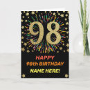 Search for 98th birthday cards Fun