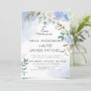 Search for bleu invitations Botanical