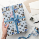 Search for miniature schnauzer wrapping paper Cute