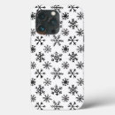 Search for white snowflake iphone cases Black and white