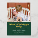 Search for green gold christmas invitations Real gold foil