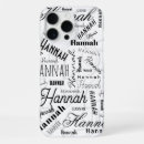 Search for hannah iphone cases For her