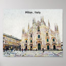 Search for milan posters Watercolor