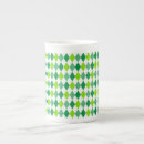 Search for shamrock pattern mugs Irish