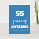 Search for funny 55th birthday cards 55 years old