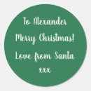 Search for to and from tag stickers Green