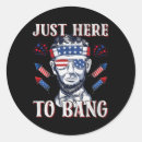 Search for abraham lincoln stickers Usa flag