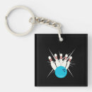 Search for bowling strike key rings Sports