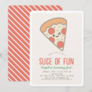 Search for pizza party slice invitations Slice of fun