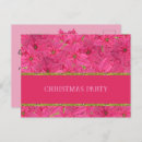 Search for open house seasonal invitations Poinsettia