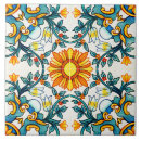 Search for sunflower kitchen tiles Rustic