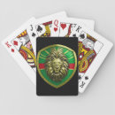 Search for rasta playing cards lion