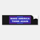 Search for think bumper stickers Democratic