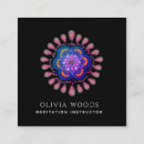 Search for meditation business cards Mandala