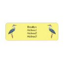 Search for herons return address labels Great blue heron