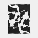Search for cow print blankets Pattern