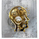Search for steampunk shower curtains Robot