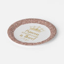 Search for gold glitter plates Birthday